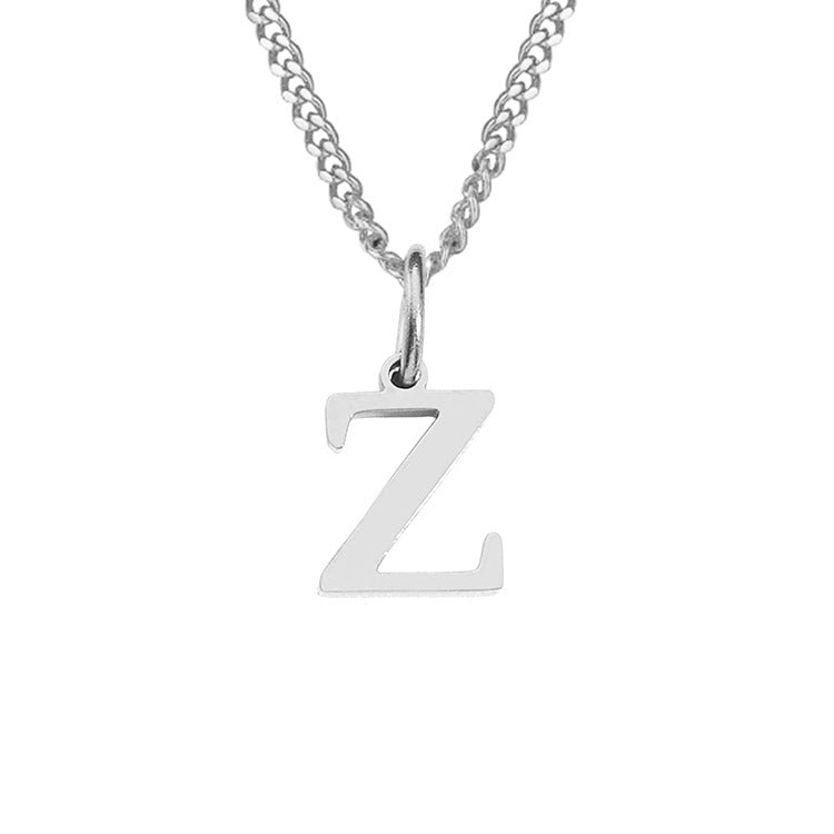 26 Letters All-Match 14K Stainless Steel Necklace