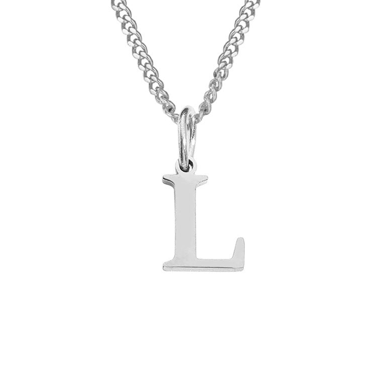 26 Letters All-Match 14K Stainless Steel Necklace