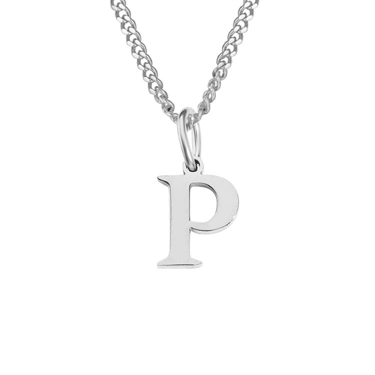 26 Letters All-Match 14K Stainless Steel Necklace