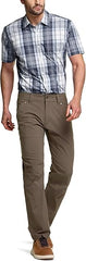 Men's Vent Stretch Pants, Quick Dry Lightweight Casual Cargo Pants, Water Resistant Straight-Fit Utility Work Pants