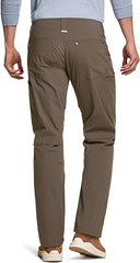 Men's Vent Stretch Pants, Quick Dry Lightweight Casual Cargo Pants, Water Resistant Straight-Fit Utility Work Pants