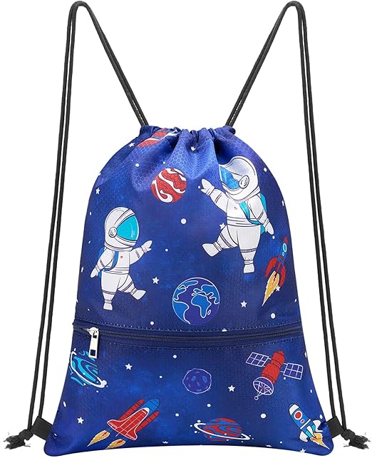 Drawstring Backpack - Drawstring Bags for Kids Swim Bag for Beach