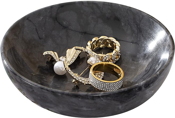 Marble Jewelry Dish - Ring Holder