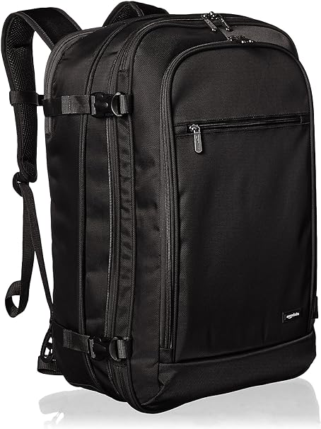 Carry-On Travel Backpack - Black