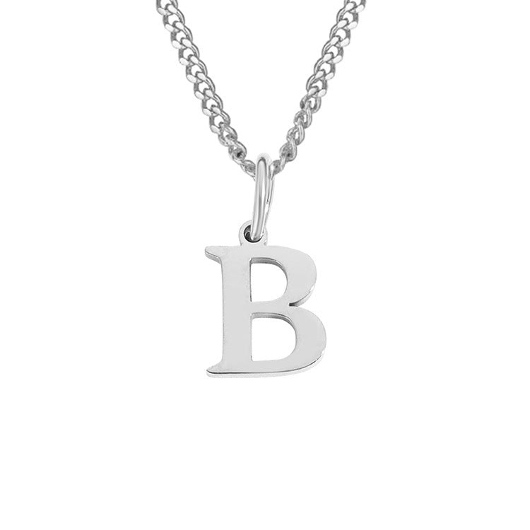 26 Letters All-Match 14K Stainless Steel Necklace