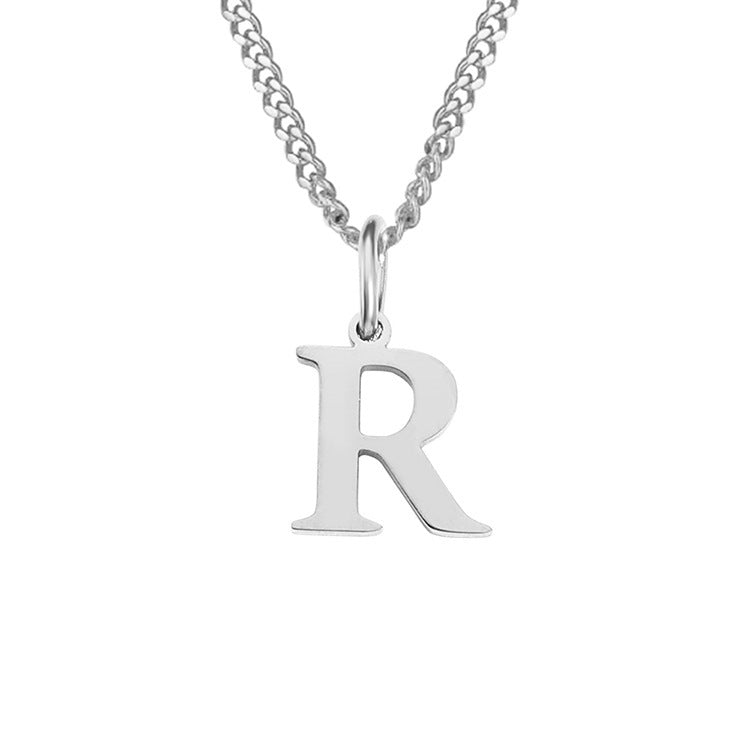 26 Letters All-Match 14K Stainless Steel Necklace