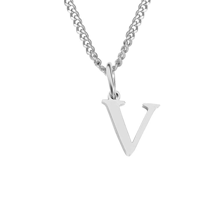 26 Letters All-Match 14K Stainless Steel Necklace