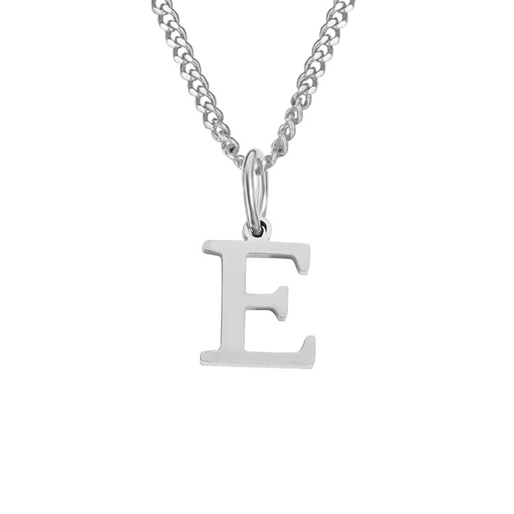 26 Letters All-Match 14K Stainless Steel Necklace